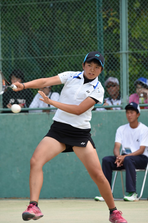 女子準優勝は文大杉並高2年の林田リコ