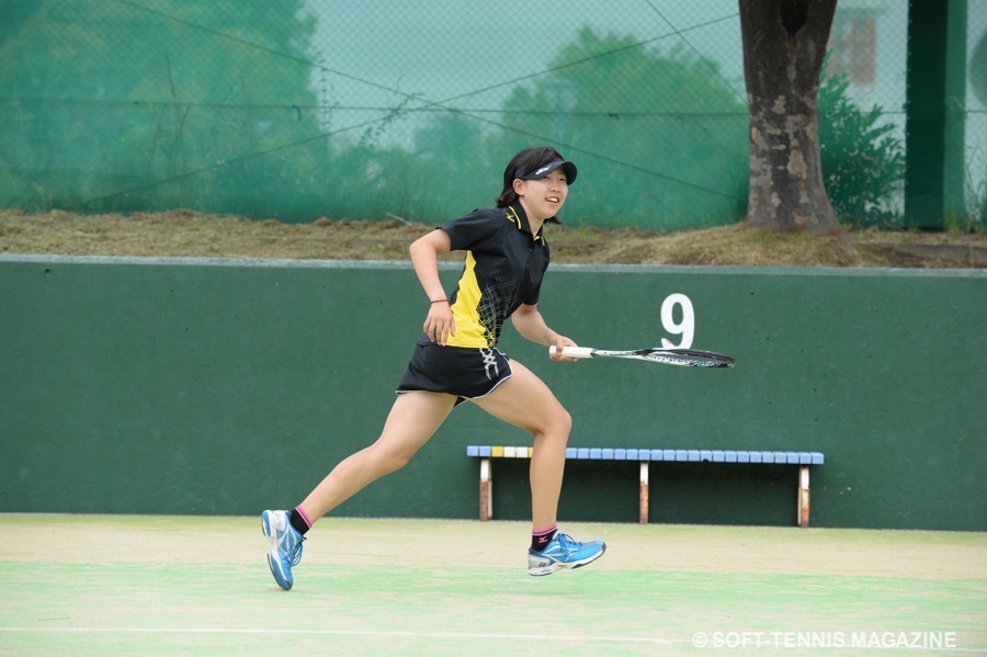 全日本シングルス2016女子優勝・徳川愛美