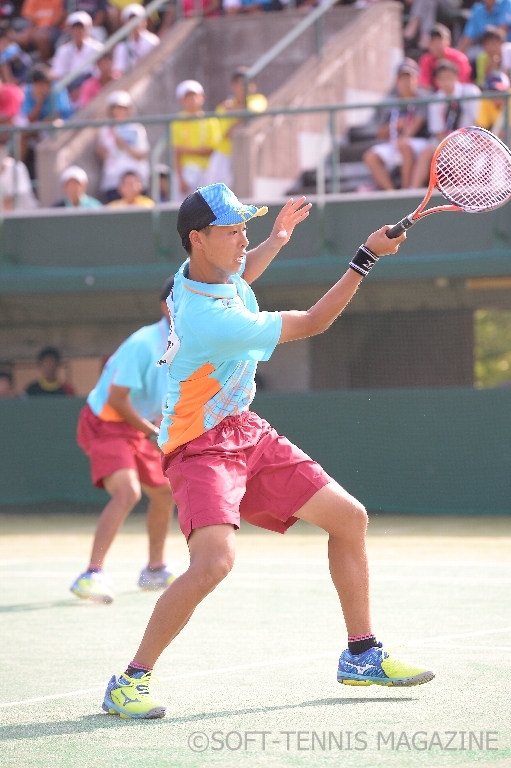 岡山インターハイ 地元で優勝 本倉 上松 岡山理大附 が個人制覇 ソフトテニスマガジン ポータル