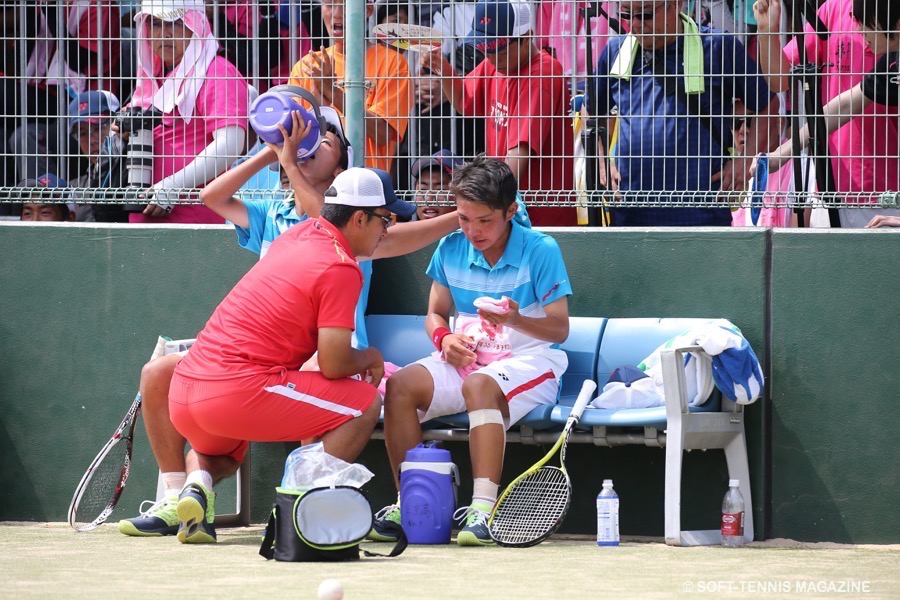 岡山インターハイ フォトギャラリーday5 男子個人戦２日目 ソフトテニスマガジン ポータル