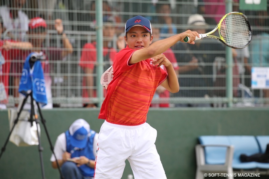 岡山インターハイ フォトギャラリーday4 男子個人戦１日目 ソフトテニスマガジン ポータル