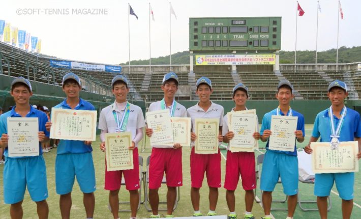 岡山インターハイ 個性豊かな選手たちがチームの色をまとって 激突 ソフトテニスマガジン ポータル