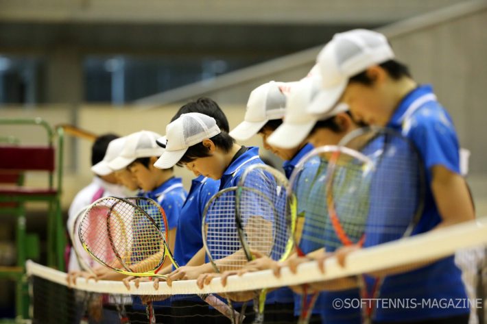 3月の私立高校選抜でのワンシーン