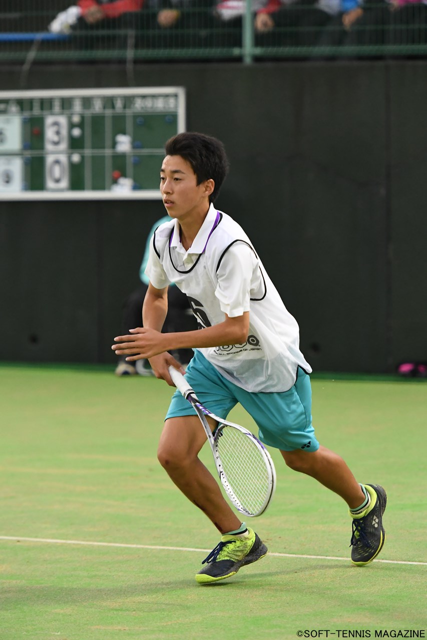 U-14男子ダブルス優勝：桑山信