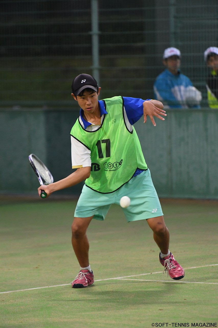 U-17男子ダブルス　優勝：村田優