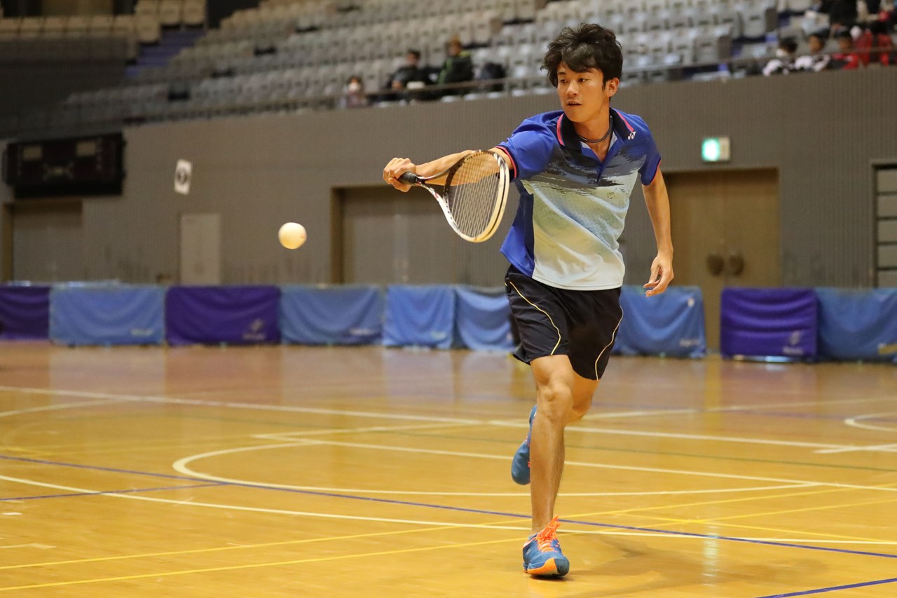 男子優勝の星野慎平（早稲田大）