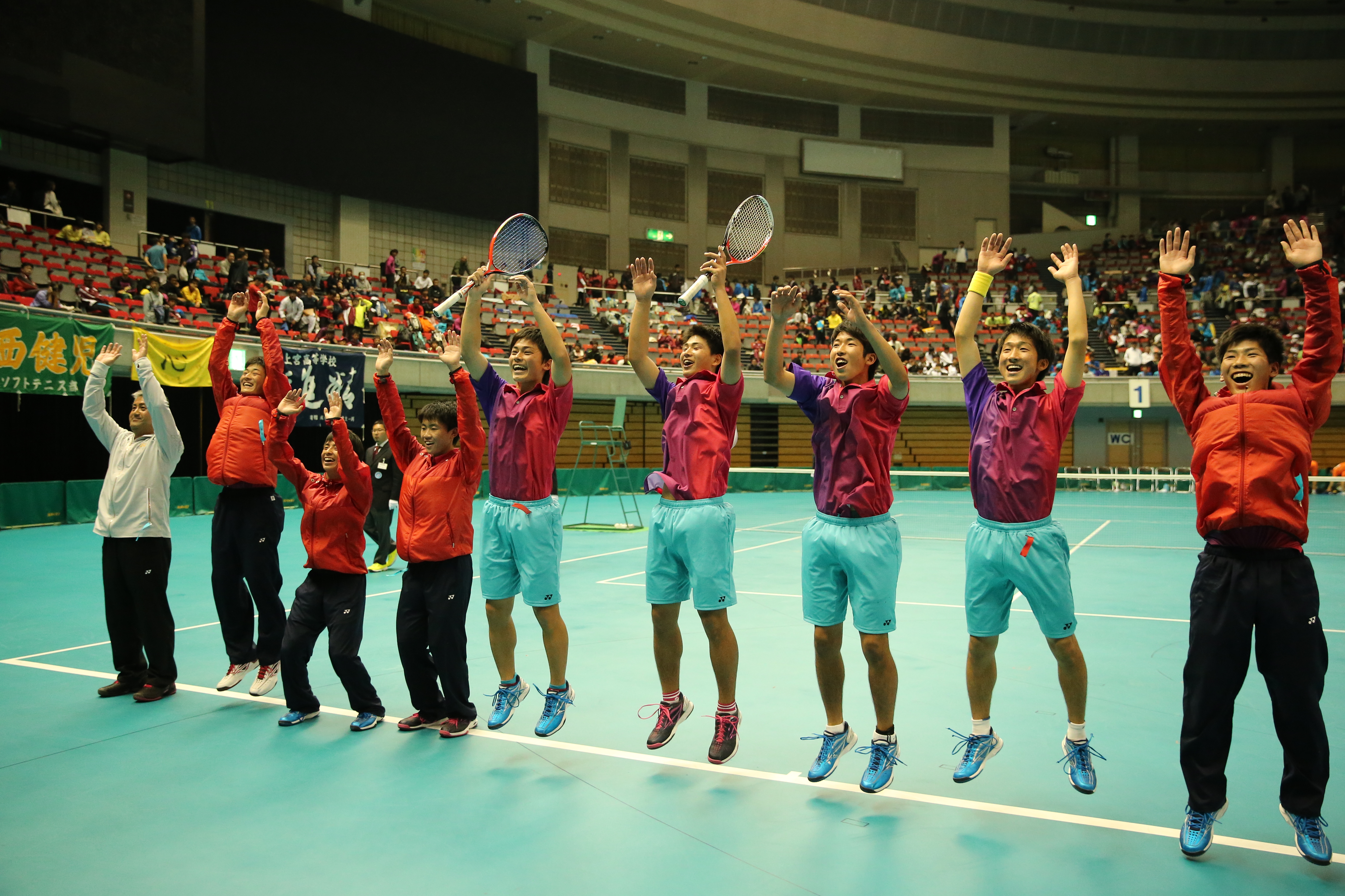 高校選抜大会2016、決勝で上宮を②－０で破って優勝を決めた高田商業