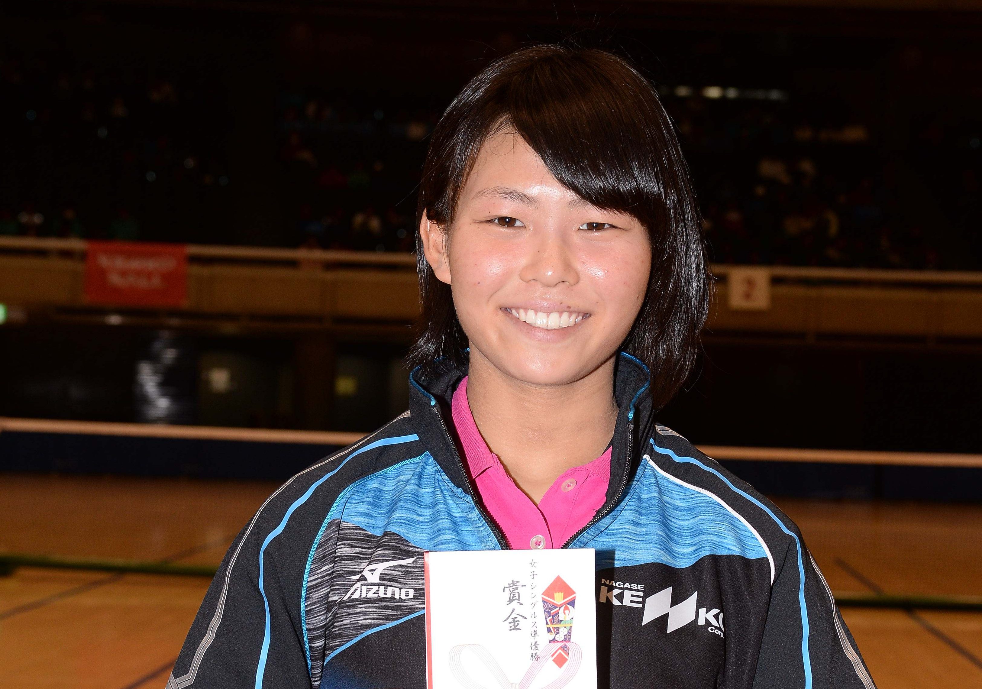 第62回全日本女子選抜・シングルス2位の早川日向（ナガセケンコー）