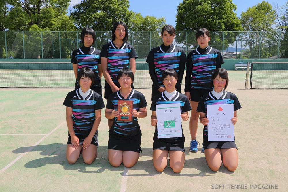 奈良県代表は、男女とも高田商業。連覇伸ばす | ソフトテニスマガジン 