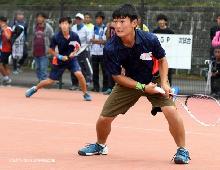 注目の上宮の大黒柱・上岡（左）／広岡が着々と準決勝へ