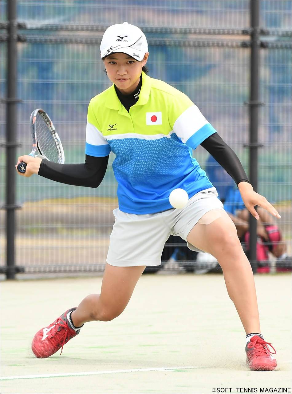 日韓中u 17の声 片野理音 東北 U 17で代表に選ばれたことを自信にしてプレーしていきたい ソフトテニスマガジン ポータル