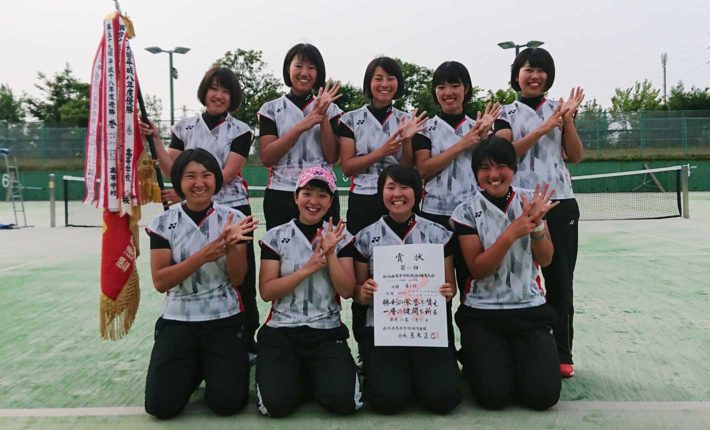 新潟は女子 北越が団体個人制覇 6年連続7回目のインハイ出場 ソフトテニスマガジン ポータル