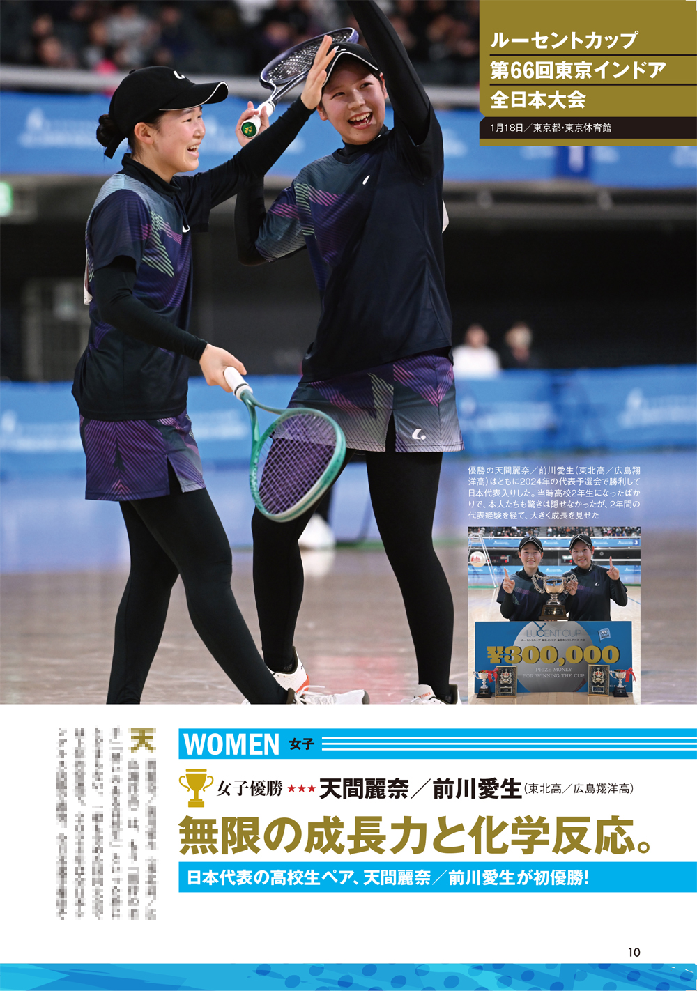 ソフトテニス・マガジン2026年4月号